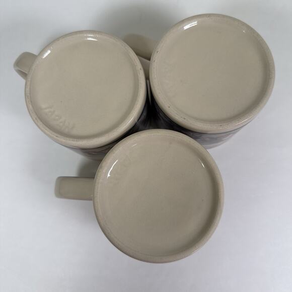 Ralph Lauren Polo Club Mug Cup set of 3 Japan, Horse Equestrian Sport 1980s VTG - Picture 6 of 12